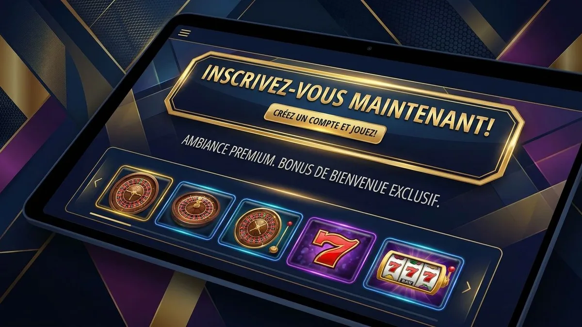 Inscription avec bonus